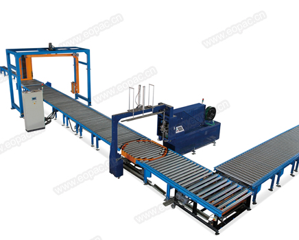 Inline Rotary Arm Wrapper Packaging System