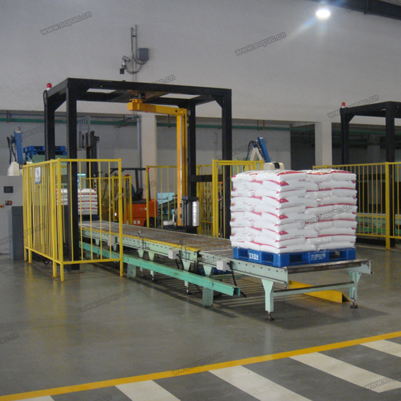 Fully Automatic Rotating Arm Stretch Wrapping Machine