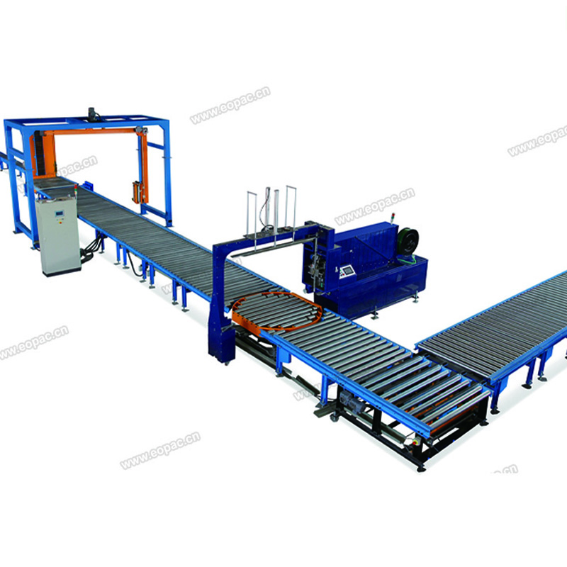 Inline Rotary Arm Wrapper Packaging System