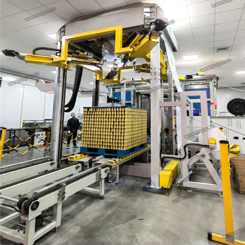 Stretch Hood Wrapping Machine